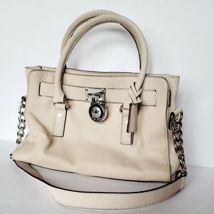 Michael Kors Hamilton Leather Bag